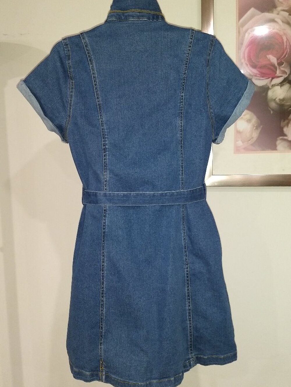 Denim classic dress Size M - Picture 3 of 7